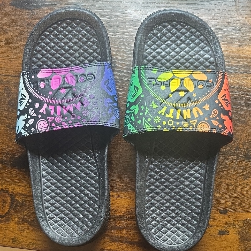 Converse Multicolor Slide Sandals